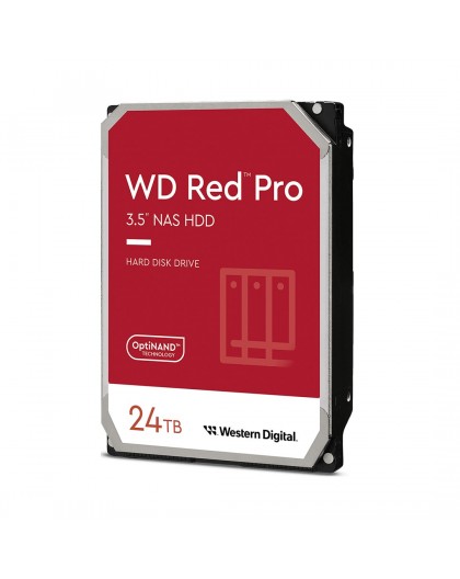 Western Digital Red Pro internal hard drive 24 TB 7200 RPM 512 MB 3.5" Serial ATA