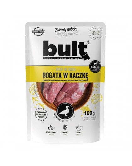 BULT Rich in duck - wet dog food - 100g