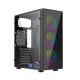 Gembird Fornax 500 Midi Tower Black
