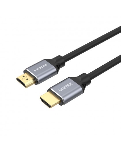 UNITEK C138W HDMI cable 2 m HDMI Type A (Standard) Black, Grey