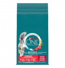 PURINA One Sterilcat Wołowina - dry cat food - 9,75kg