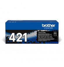 Картридж тонера Brother TN-421BK 1 шт. Оригинальный черный