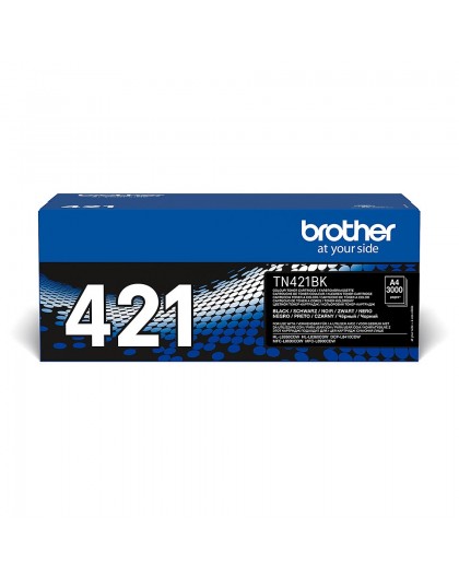 Картридж тонера Brother TN-421BK 1 шт. Оригинальный черный