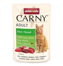 ANIMONDA Carny Adult Beef and ostrich - wet cat food - 85g