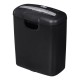 Activejet ASH-0601S shredder, P-2, 10 l, 6 mm shreds, 6 sheets, black.