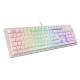 GENESIS THOR 303 FR RGB BACKLIGHT GAMING KEYBOARD MECHANICAL BROWN SWITCH WHITE HOT SWAP