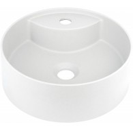 Granite countertop washbasin with space for a tap