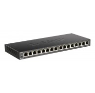 D-Link DGS-1016S Unmanaged Gigabit Ethernet (10/100/1000) Black