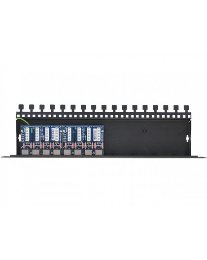 8-channel LAN protection panel with increased PoE SURGE PROTECTION EWIMAR PTU-58R-PRO/PoE