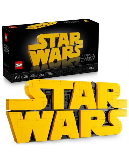 LEGO STAR WARS 75407 Brick-Built Star Wars Logo