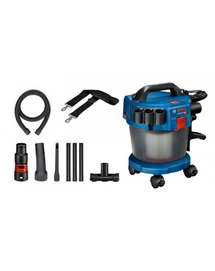 Bosch GAS 18V-10 L Professional Black, Blue