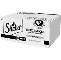 SHEBA Select Slices Poultry flavors - wet cat food - 120 x 85g