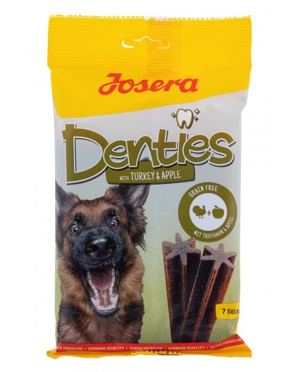 JOSERA Denties Turkey with apple - Dog treat - 180g
