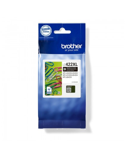 Brother LC422XL - Высокий ресурс - черный -