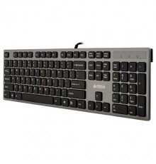 A4Tech KV-300H keyboard USB QWERTY Black, Grey