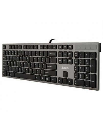 A4Tech KV-300H keyboard USB QWERTY Black, Grey