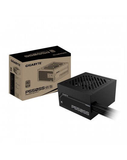 GIGABYTE P550SS power supply unit 550 W 20+4 pin ATX ATX Black
