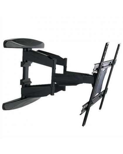 Techly 40-80 Ultra Slim Full Motion LCD TV Wall Mount Bracket Black" ICA-PLB 172L