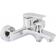 Wall-mounted bathtub faucet