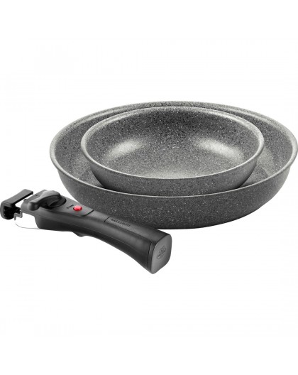 set of 2 frying pans (20 + 28 cm) 2H