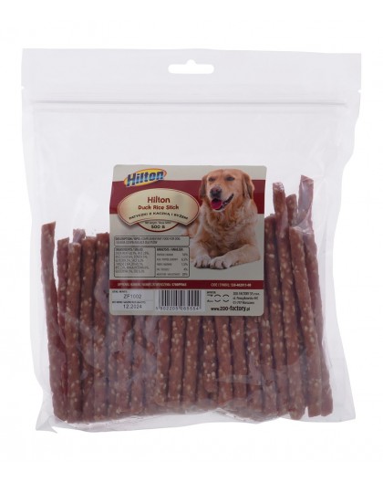 HILTON Duck Rice Stick - Dog Chew - 500g