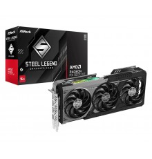 ASRock AMD Radeon™ RX 9070 XT Steel Legend Dark 16GB graphics card