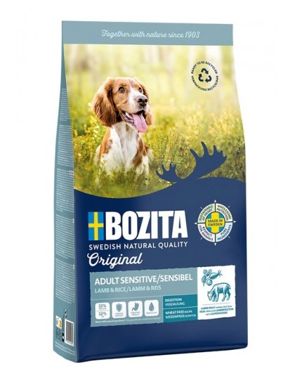 BOZITA Original Sensitive Digestion Lamb and Rice - dry dog food - 12kg