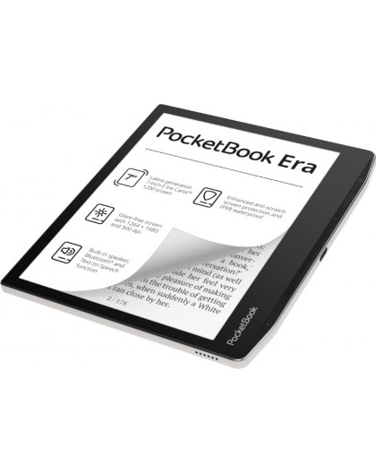 PocketBook 700 Era Silver e-book reader Touchscreen 16 GB Black, Silver