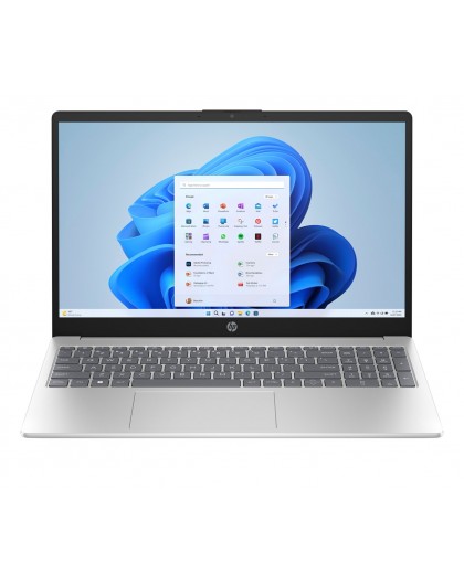 HP 15-fc0056nw Ryzen 3 7320U 15.6"FHD IPS 250nits 8GB LPDDR5 5500 SSD512 Radeon 610M Cam720p 41Wh Win11 Naturalne srebro 2Y