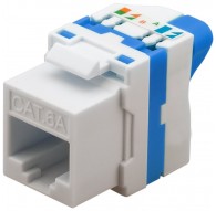 Techly CAT 6a KeyStone RJ45 Jack UTP unshielded Tooless IWP-MD C6A/UROTT