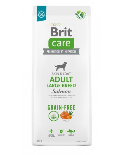 BRIT Care Adult Large Breed Salmon - dry dog food - 12 kg