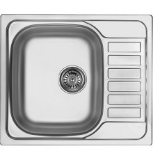 1-bowl steel sink with drainer