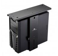 Maclean MC-885 B Under Desk Computer Holder Black Adjustable Max. 10kg.