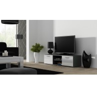 Cama TV stand SOHO 140 grey/white gloss