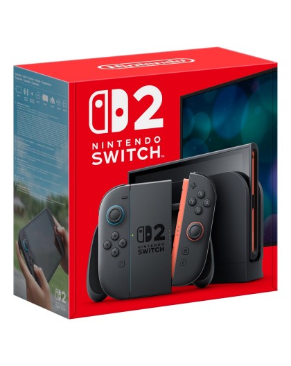 Nintendo Switch 2 portable game console 20.1 cm (7.9") 256 GB Touchscreen Wi-Fi Black