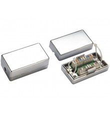 Alantec WTM07 network junction box Cat5e Silver