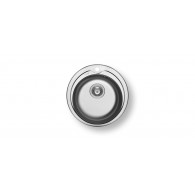 PYRAMIS 100053801 kitchen sink Flush-mounted sink Circle Stainless steel