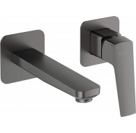 Concealed basin faucet