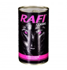 Dolina Noteci Rafi Classic with turkey and carrots - wet dog food - 1240g