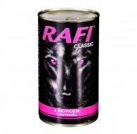 Dolina Noteci Rafi Classic with turkey and carrots - wet dog food - 1240g