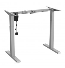 Ergo Office ER-403G Sit-stand Desk Table Frame Electric Height Adjustable Desk Office Table Without Table Top Gray