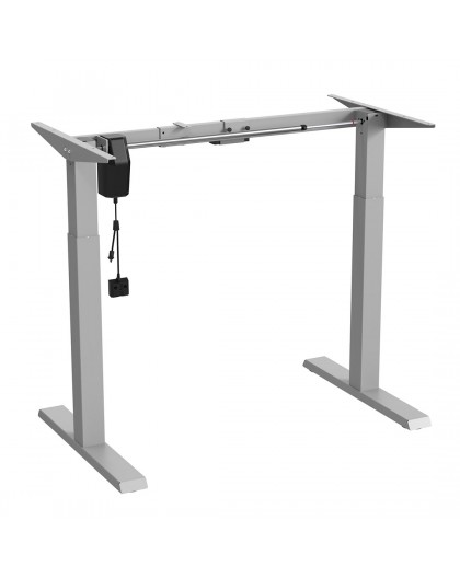 Ergo Office ER-403G Sit-stand Desk Table Frame Electric Height Adjustable Desk Office Table Without Table Top Gray