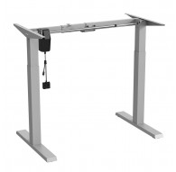 Ergo Office ER-403G Sit-stand Desk Table Frame Electric Height Adjustable Desk Office Table Without Table Top Gray