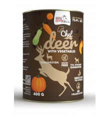 SYTA MICHA Chef Deer with vegetables - wet dog food - 400g