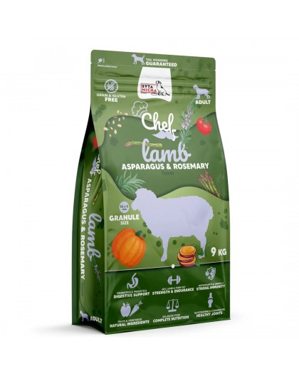 SYTA MICHA Chef Lamb, asparagus and rosemary - dry dog food - 9kg