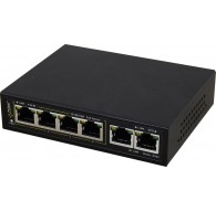 SWITCH GIGABIT POE 4+2 PULSAR SG64