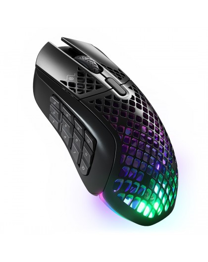 Steelseries Aerox 9 mouse Gaming Ambidextrous RF Wireless + Bluetooth Optical 18000 DPI