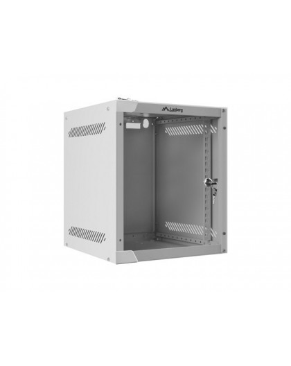 LANBERG WALL CABINET 10" 6U (280X310, GRAY)