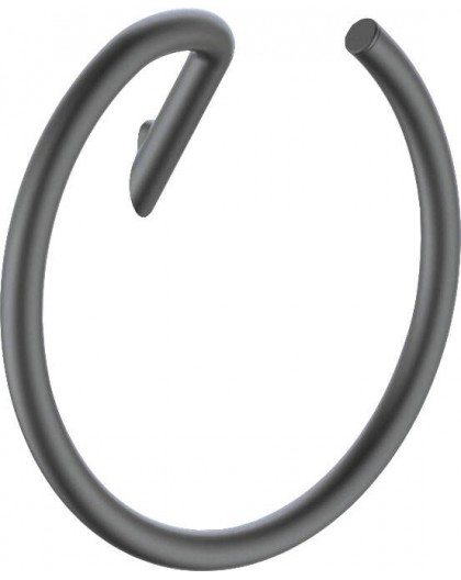 Wall towel rack - round
