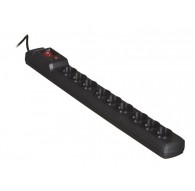 Activejet ACJ COMBO 9GN 3M black power strip with cord